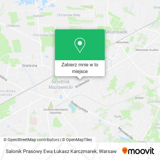 Mapa Salonik Prasowy Ewa Łukasz Karczmarek