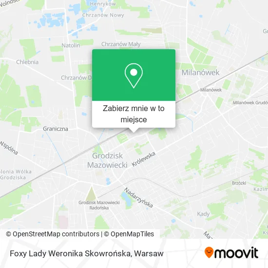 Mapa Foxy Lady Weronika Skowrońska