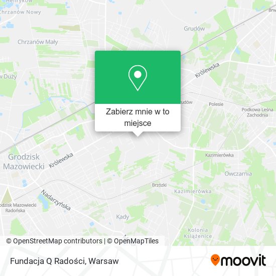 Mapa Fundacja Q Radości