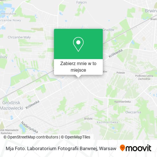 Mapa Mja Foto. Laboratorium Fotografii Barwnej