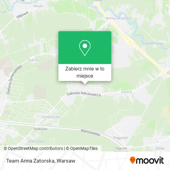 Mapa Team Anna Zatorska
