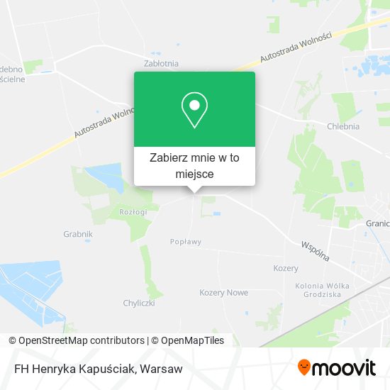 Mapa FH Henryka Kapuściak