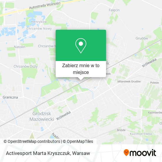 Mapa Activesport Marta Kryszczuk