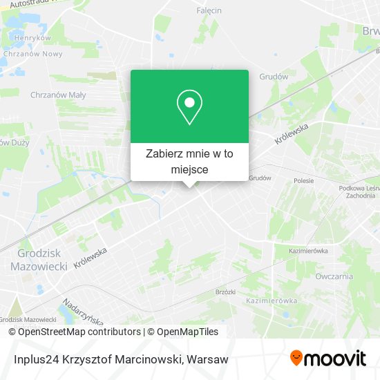 Mapa Inplus24 Krzysztof Marcinowski