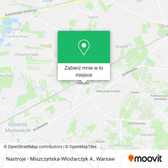 Mapa Nastroje - Miszczyńska-Włodarczyk A.