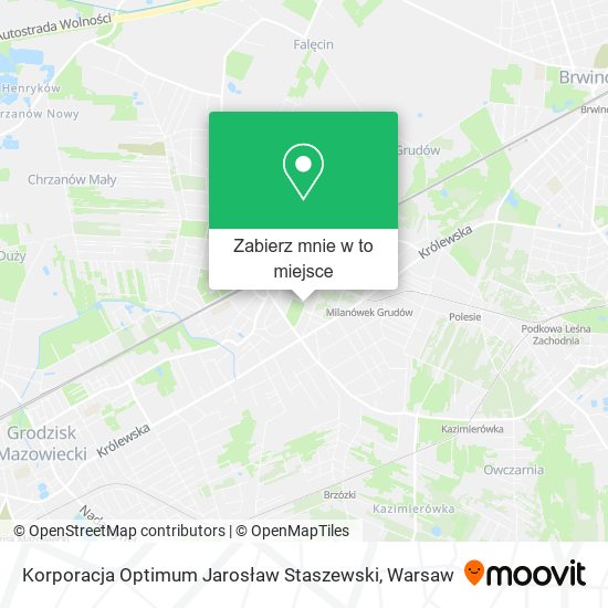 Mapa Korporacja Optimum Jarosław Staszewski