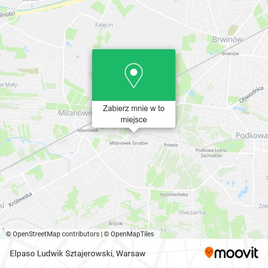 Mapa Elpaso Ludwik Sztajerowski