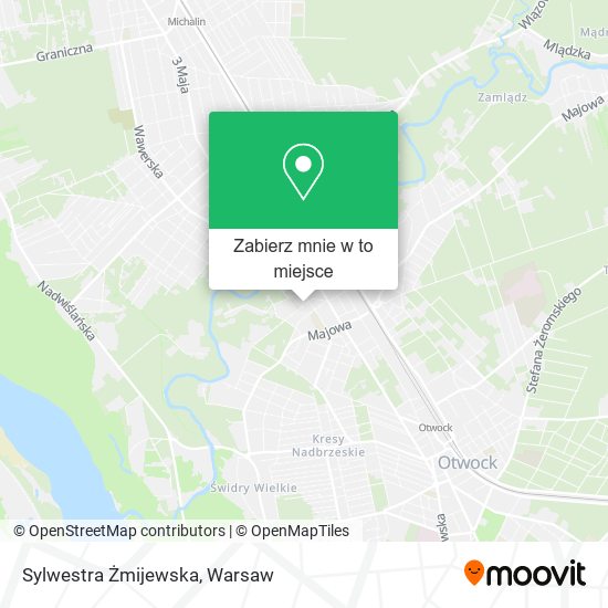 Mapa Sylwestra Żmijewska