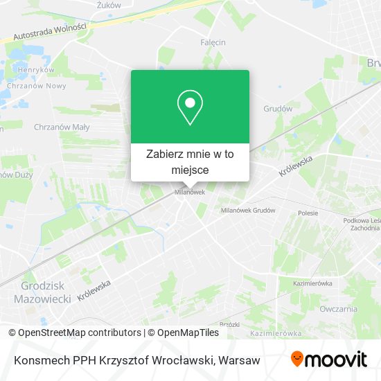 Mapa Konsmech PPH Krzysztof Wrocławski