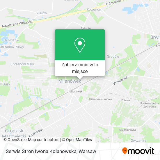 Mapa Serwis Stron Iwona Kolanowska