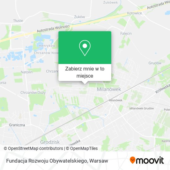 Mapa Fundacja Rozwoju Obywatelskiego