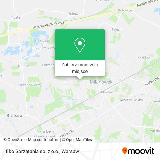 Mapa Eko Sprzątania sp. z o.o.