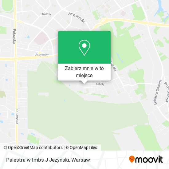 Mapa Palestra w Imbs J Jezynski