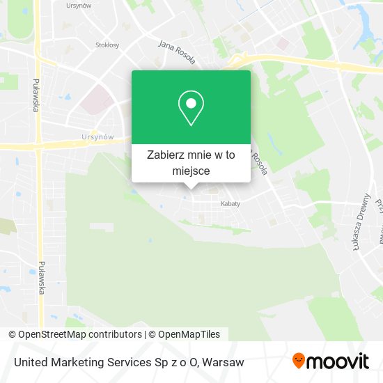 Mapa United Marketing Services Sp z o O