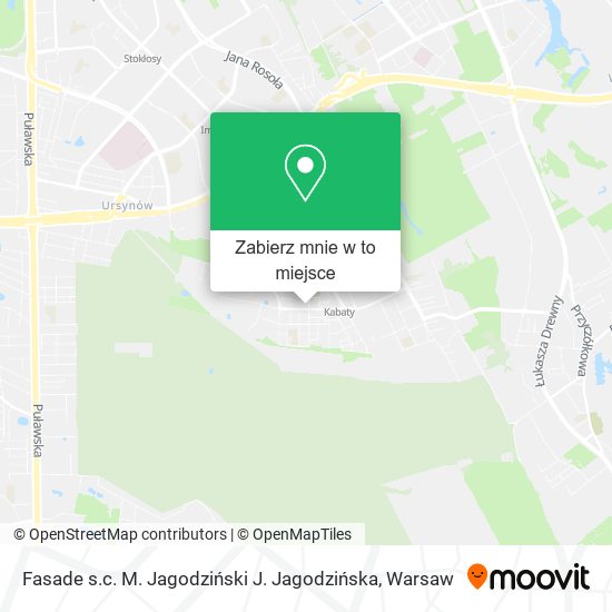 Mapa Fasade s.c. M. Jagodziński J. Jagodzińska