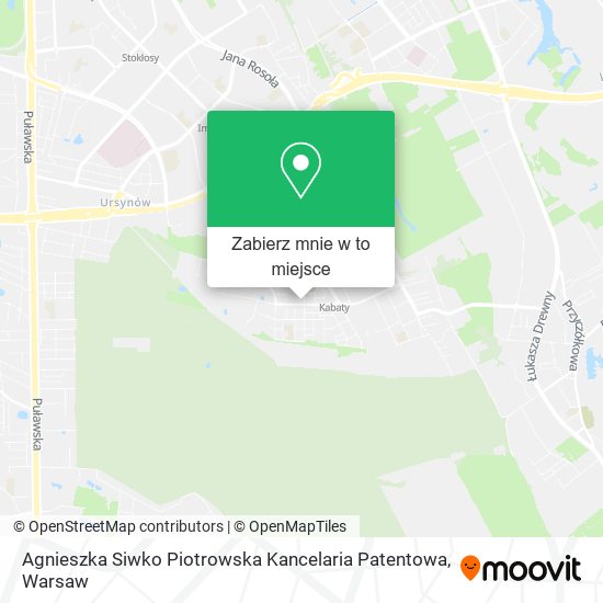 Mapa Agnieszka Siwko Piotrowska Kancelaria Patentowa