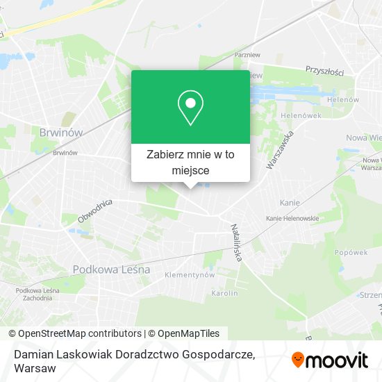 Mapa Damian Laskowiak Doradzctwo Gospodarcze