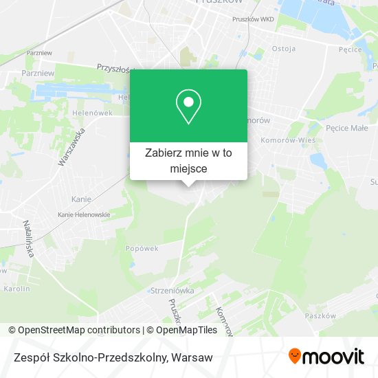 Mapa Zespół Szkolno-Przedszkolny