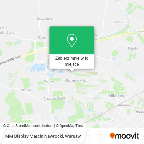 Mapa MM Display Marcin Nawrocki