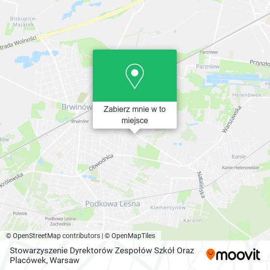 Mapa Stowarzyszenie Dyrektorów Zespołów Szkół Oraz Placówek