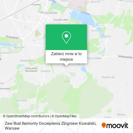 Mapa Zew Bud Remonty Docieplenia Zbigniew Kowalski