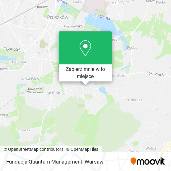 Mapa Fundacja Quantum Management