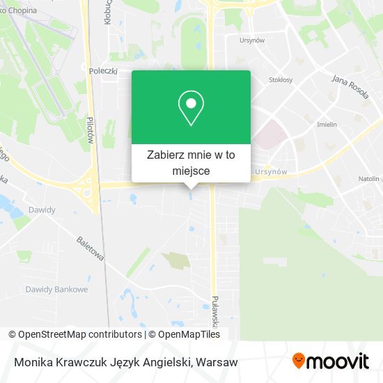 Mapa Monika Krawczuk Język Angielski