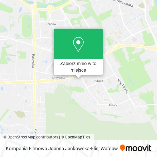 Mapa Kompania Filmowa Joanna Jankowska-Flis