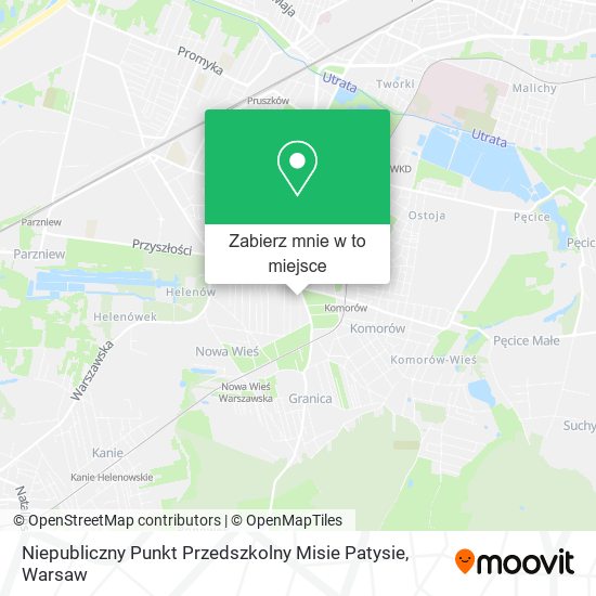 Mapa Niepubliczny Punkt Przedszkolny Misie Patysie