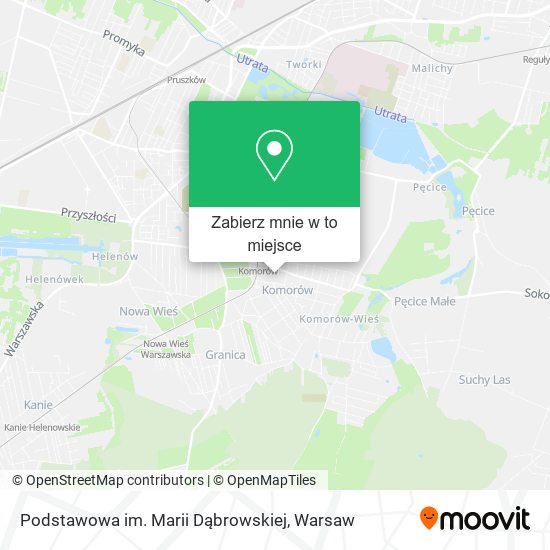 Mapa Podstawowa im. Marii Dąbrowskiej