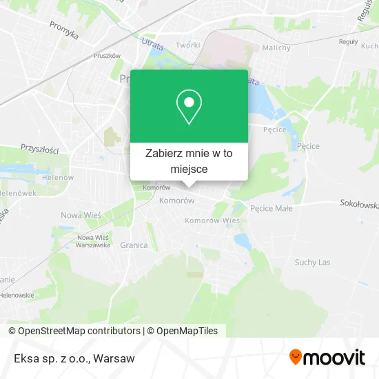 Mapa Eksa sp. z o.o.