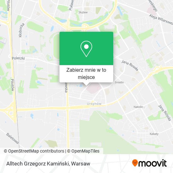 Mapa Alltech Grzegorz Kamiński