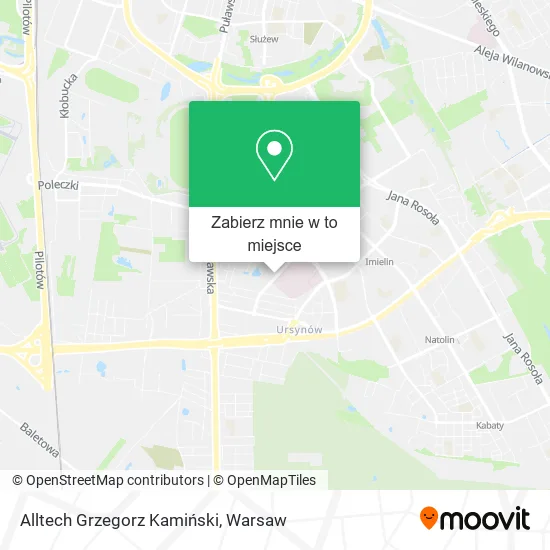 Mapa Alltech Grzegorz Kamiński
