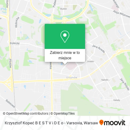 Mapa Krzysztof Kopeć B E S T V i D E o - Varsovia
