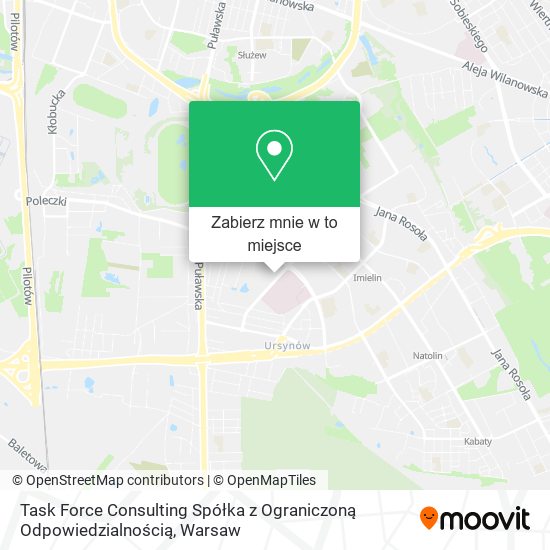 Mapa Task Force Consulting Spółka z Ograniczoną Odpowiedzialnością