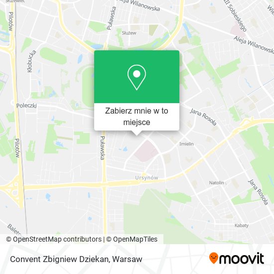 Mapa Convent Zbigniew Dziekan