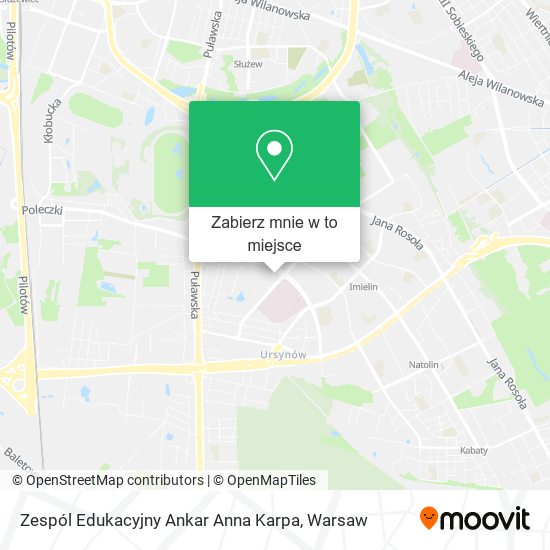 Mapa Zespól Edukacyjny Ankar Anna Karpa