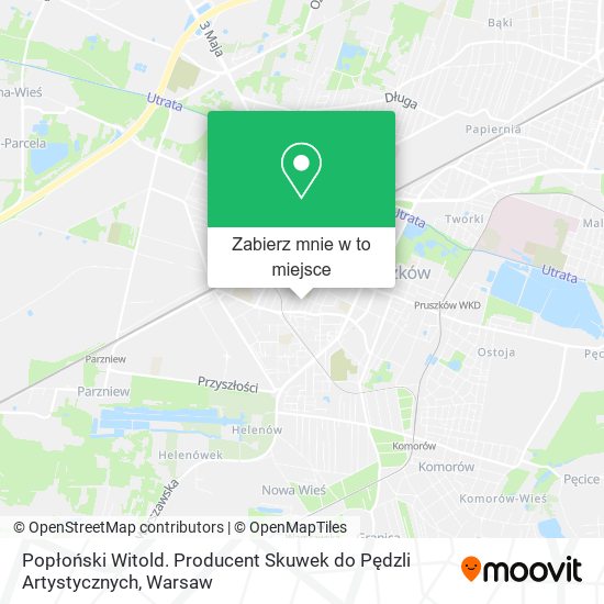 Mapa Popłoński Witold. Producent Skuwek do Pędzli Artystycznych