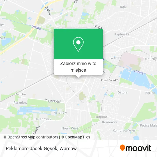 Mapa Reklamare Jacek Gęsek