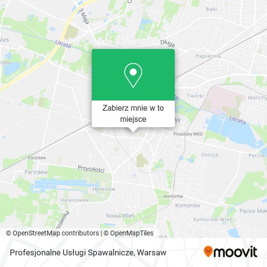 Mapa Profesjonalne Usługi Spawalnicze