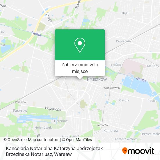 Mapa Kancelaria Notarialna Katarzyna Jedrzejczak Brzezinska Notariusz