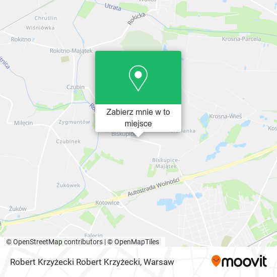 Mapa Robert Krzyżecki Robert Krzyżecki