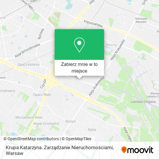 Mapa Krupa Katarzyna. Zarządzanie Nieruchomościami