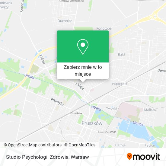 Mapa Studio Psychologii Zdrowia