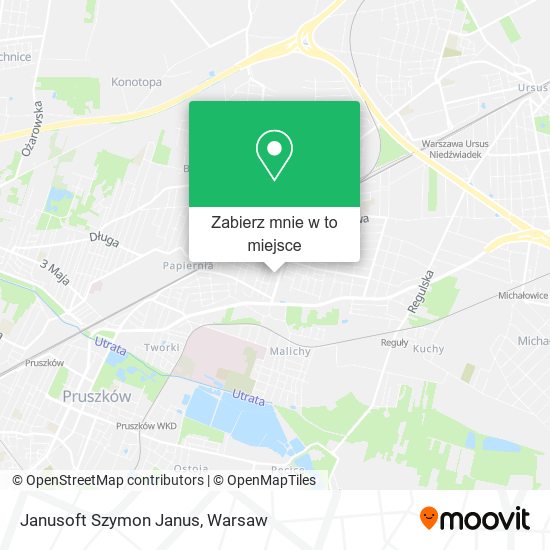 Mapa Janusoft Szymon Janus