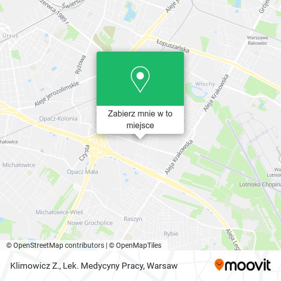 Mapa Klimowicz Z., Lek. Medycyny Pracy