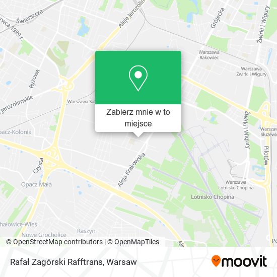 Mapa Rafał Zagórski Rafftrans