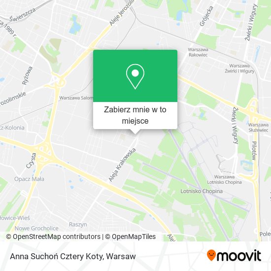 Mapa Anna Suchoń Cztery Koty