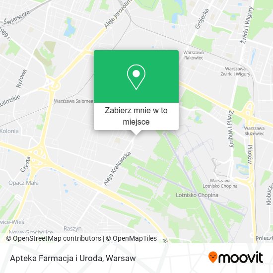 Mapa Apteka Farmacja i Uroda