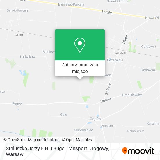 Mapa Staluszka Jerzy F H u Bugs Transport Drogowy